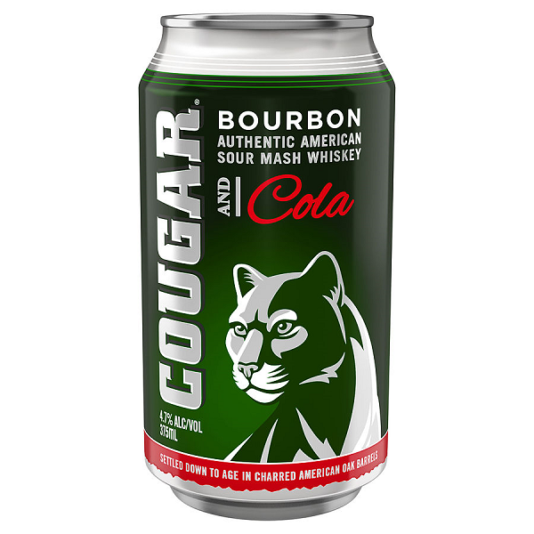 Bourbon & Cola 375mL Carton