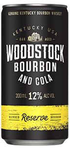 Bourbon & Cola 12% Cans 200mL 4 Pack