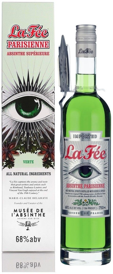 Parisienne Absinthe Supérieure 68% 700mL