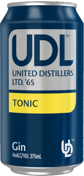 Gin & Tonic Cans 375mL 6 Pack