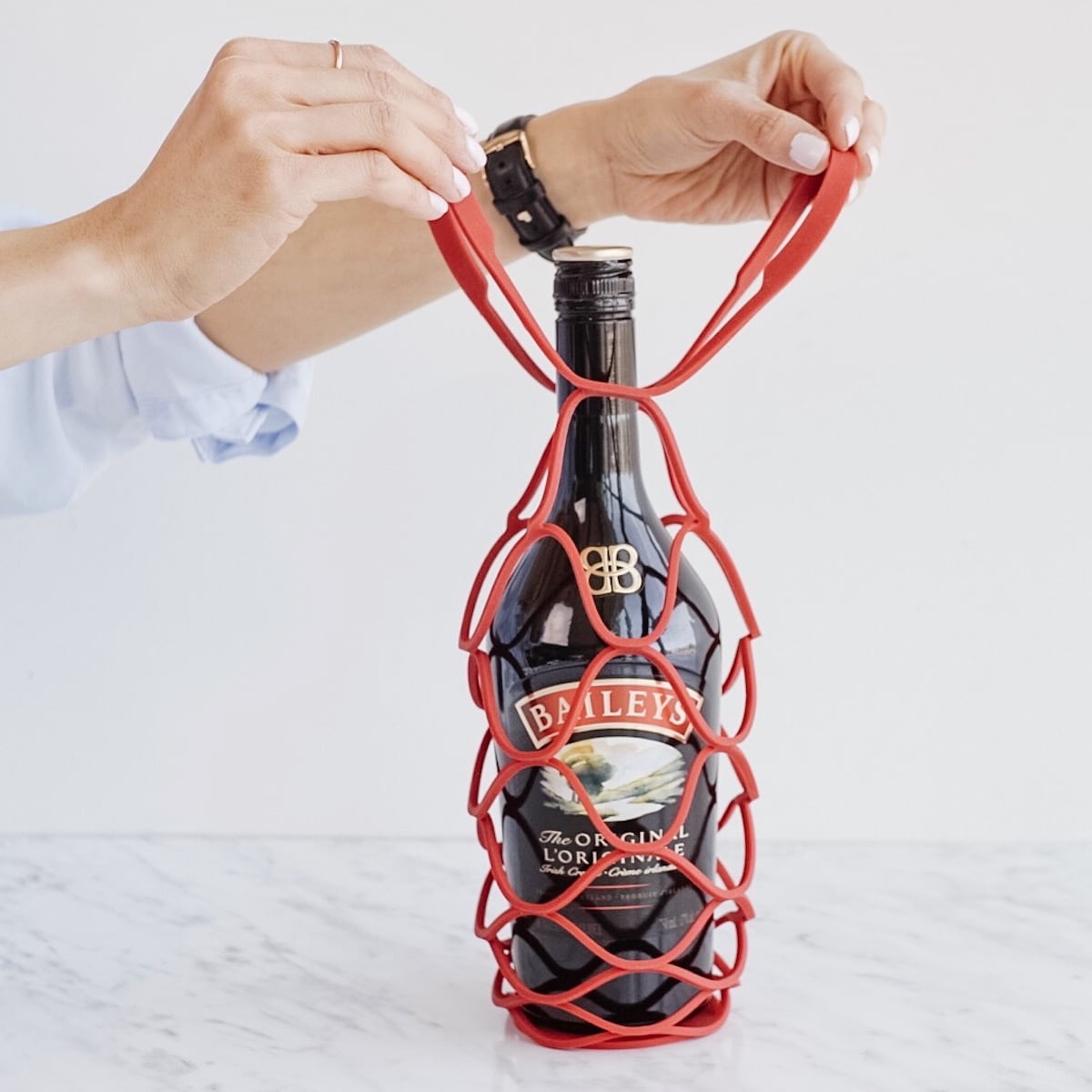 Collapsible Silicone Bottle Bag