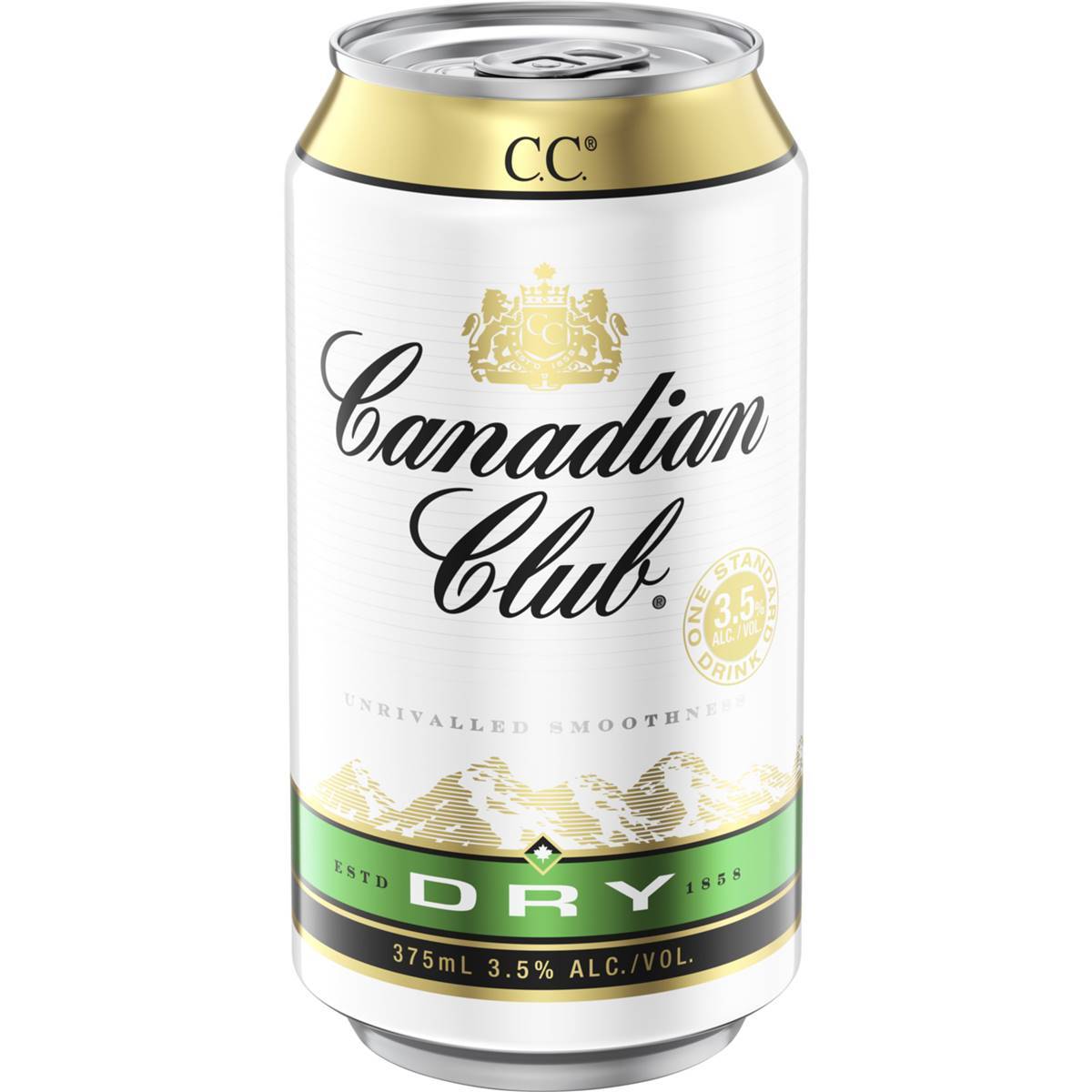 Canadian Club Mid Dry 375mL 4 Pack Liberty Liquors canadian-club-mid-dry-375ml-4-pack-liberty-liquors
