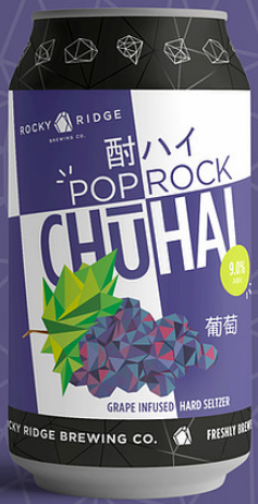 Pop Rock ChuHai Grape Seltzer 375ml
