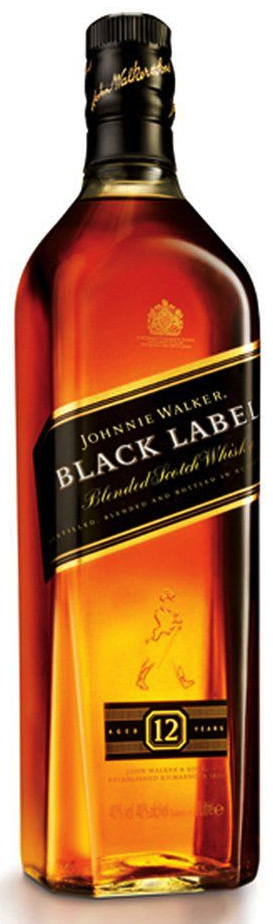 Black Label Blended Scotch Whisky 1 Litre