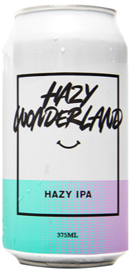 Hazy Wonderland Hazy IPA 375mL