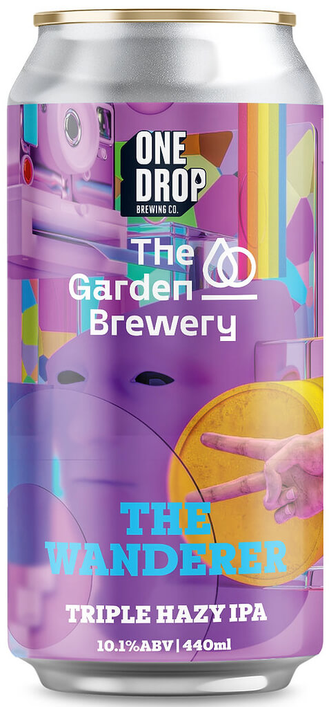 Wanderer TDH Triple Hazy IPA 440mL