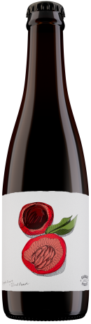 Single Fruit Blood Peach Sour 375mL