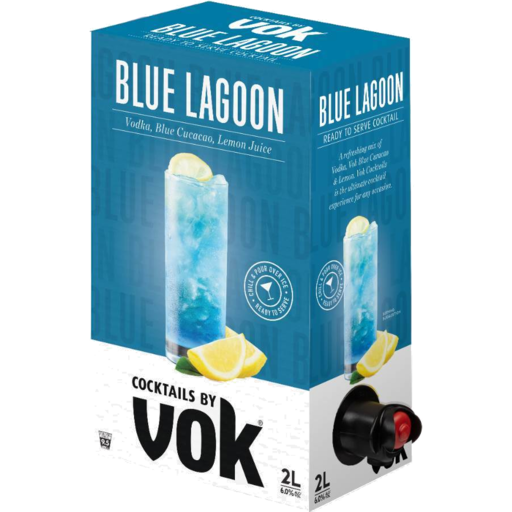 Blue Lagoon Cocktail 2 Litre