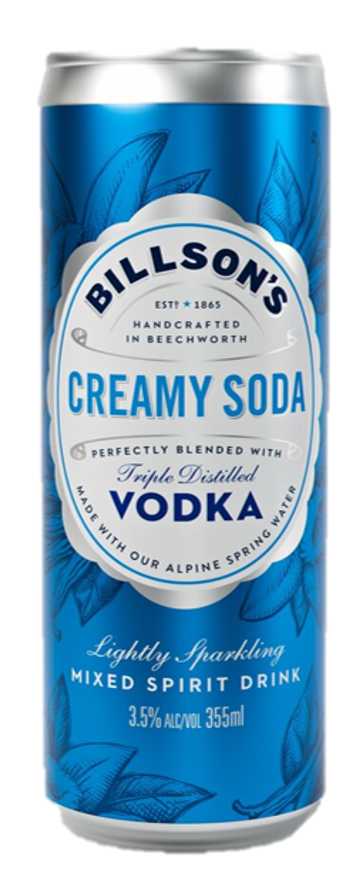 Creamy Soda & Vodka 4 Pack