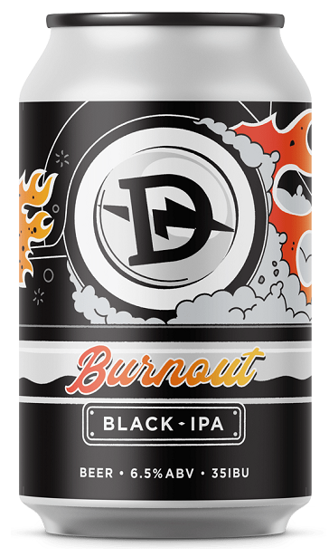 Burnout Black IPA 375mL