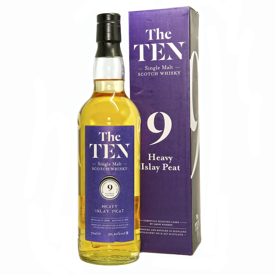 The Ten #9 Heavy Islay Peat Scotch Whisky 700mL