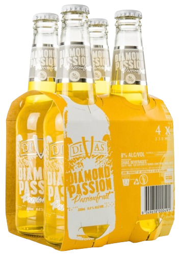 Diamond Passionfruit 8% 330mL 4 Pack