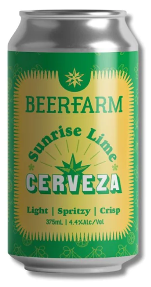 Sunrise Lime Cerveza 4 Pack