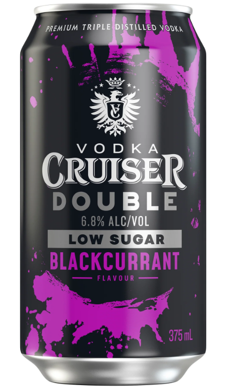 Double Low Sugar Blackcurrant 375mL