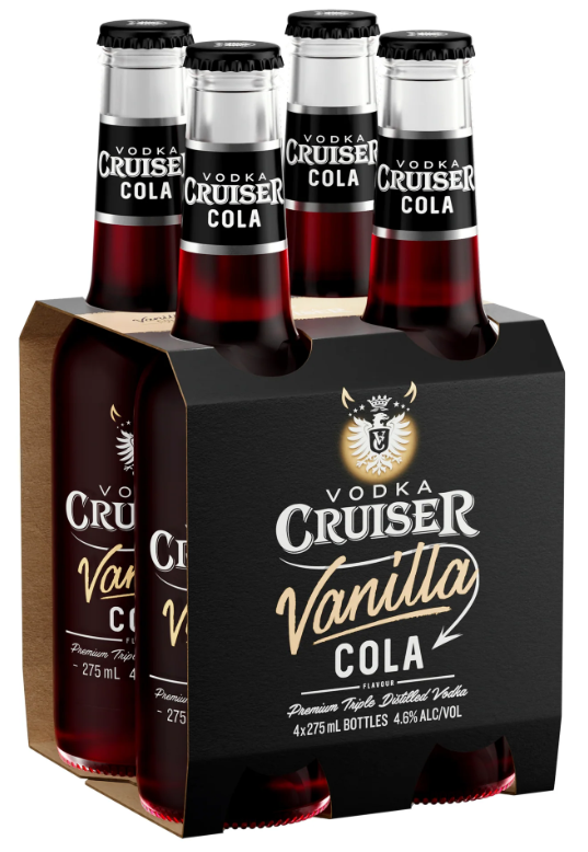 Vanilla Cola 4 Pack