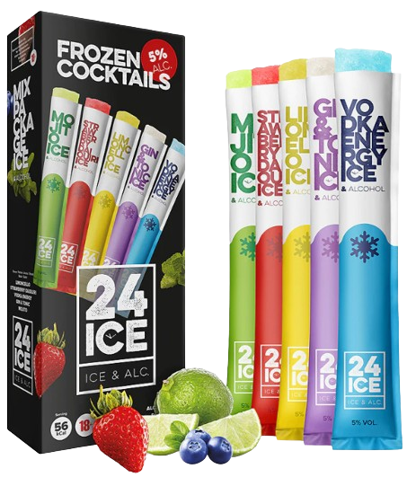 Frozen Frozen Cocktails Icy Poles Mixed 5 Pack
