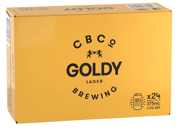 Gold Lager Carton