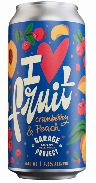 I Heart Cranberry & Peach 440mL