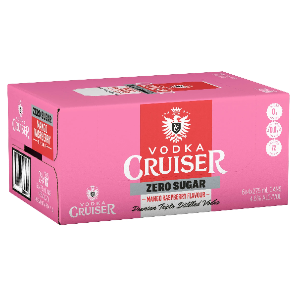 Sugar Free Mango Raspberry 275mL Carton