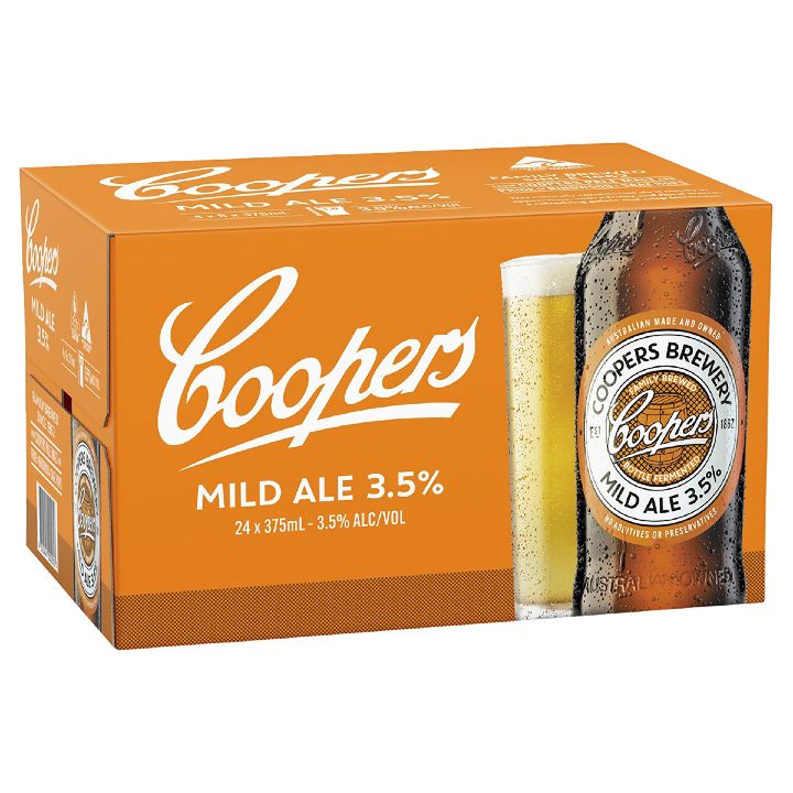 Mild Ale Bottles 375mL Carton