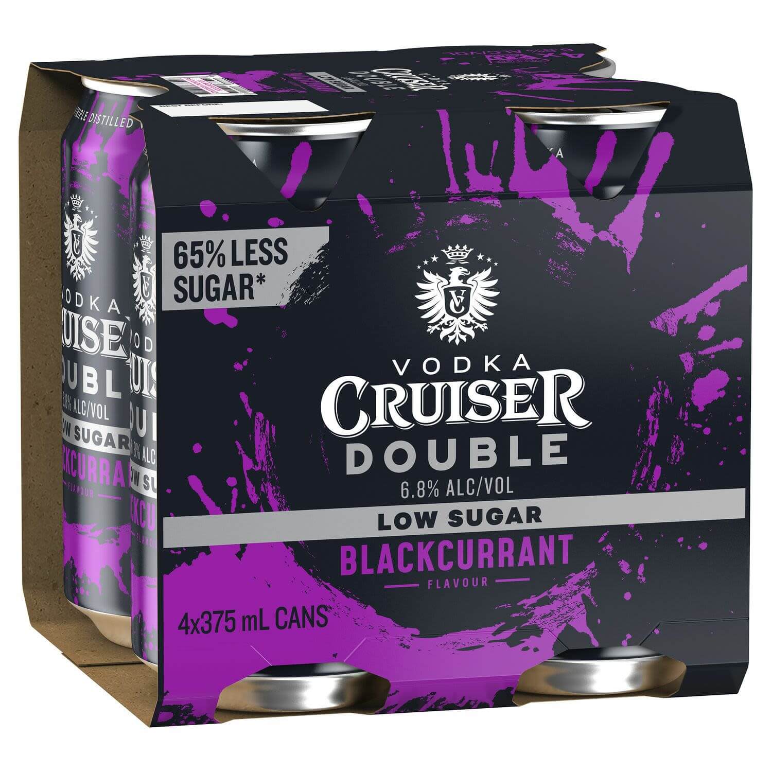 Double Low Sugar Sour Grape 4 Pack