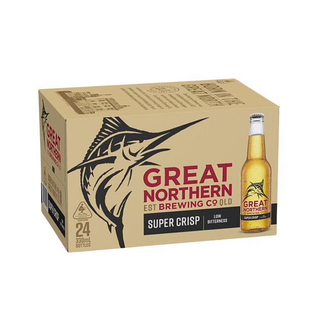 Super Crisp Lager 330mL Carton