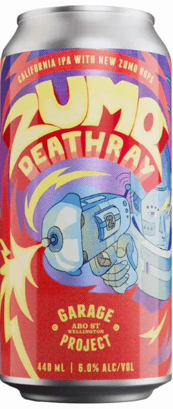 Zumo Death Ray Cali IPA 440mL