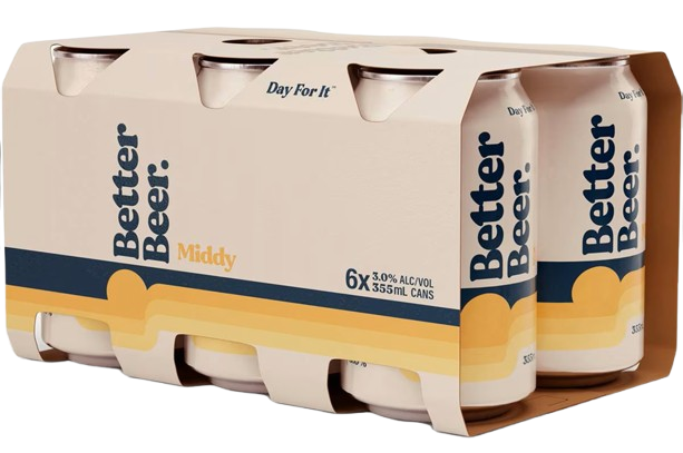 Middy Lager 6 Pack
