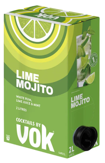 Lime Mojito Cocktail 2 Litre