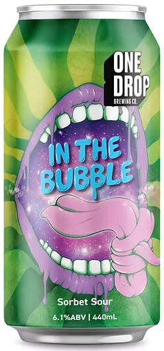 In The Bubble Sorbet Sour 440mL