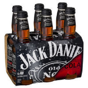 Tennessee Whiskey & Cola Bottle 330mL 6 Pack