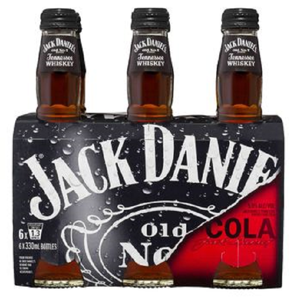 Tennessee Whiskey & Cola Bottle 330mL 6 Pack