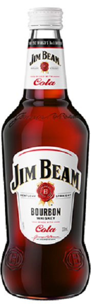 White Label Bourbon & Cola 330mL 4 Pack