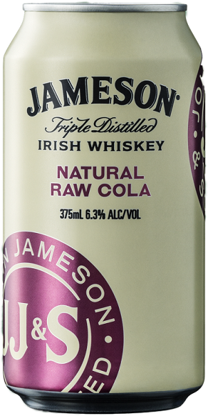 Natural Raw Cola Can 375mL Carton