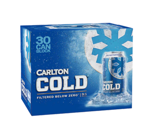 Cold Filtered Cans 3.5% 375mL x 30 PAST BB