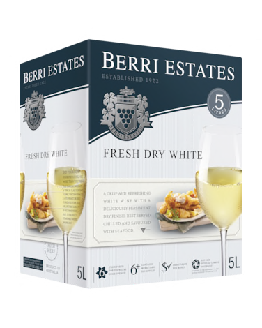 Fresh Dry White Cask 5L**