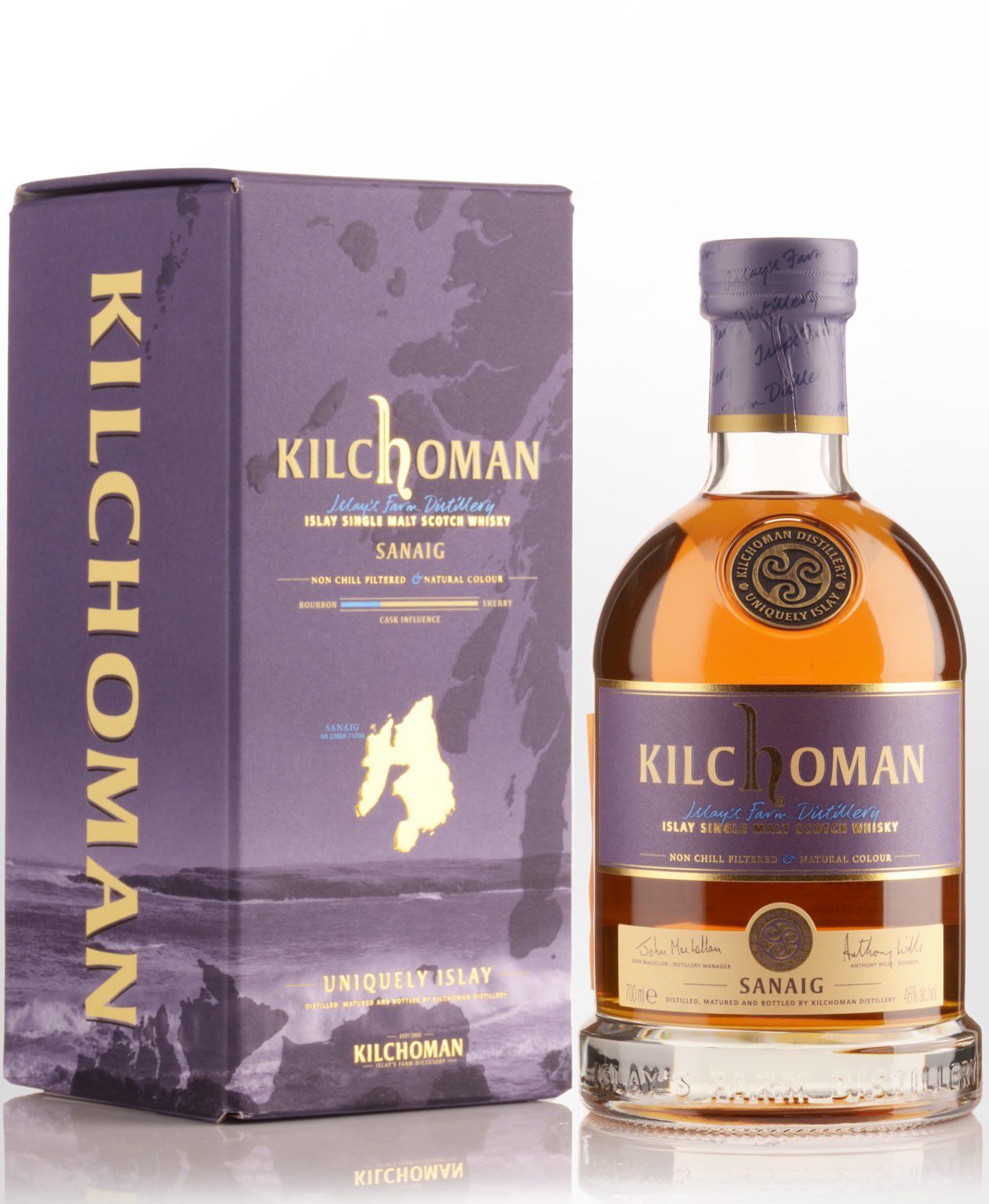 Sanaig Single Islay Malt Scotch Whisky 700mL