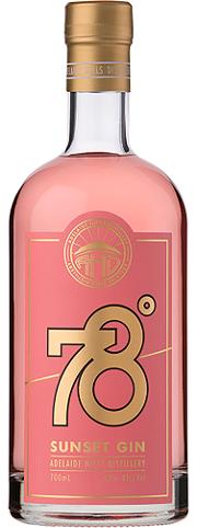 78 Degrees Sunset Gin 700mL