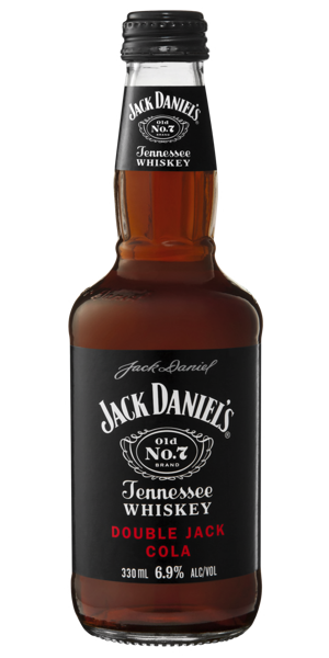 Double Jack & Cola Bottles 330mL 4 Pack