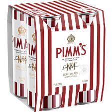 Lemonade & Ginger Ale Cans 250mL 4 pack