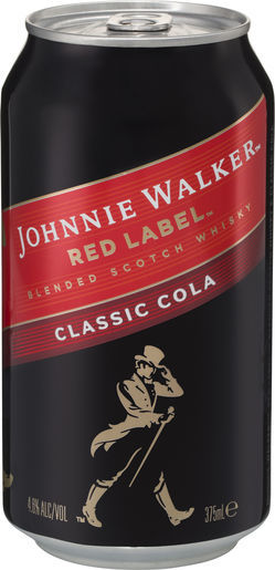 Red Label & Cola Cans 375mL 6 Pack