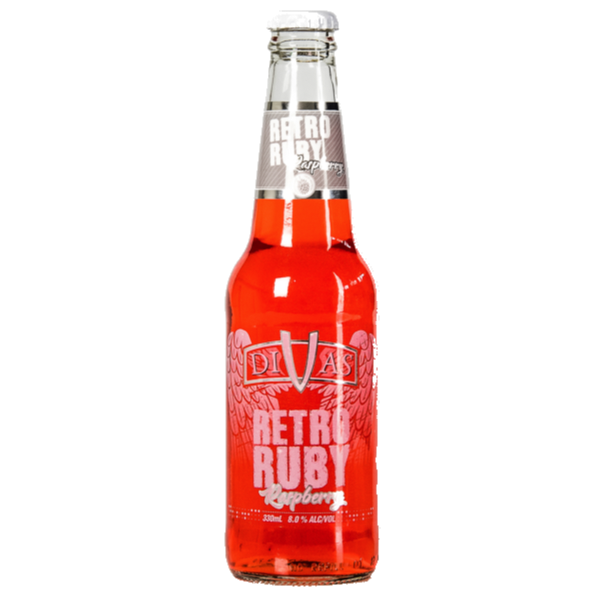Retro Ruby Raspberry 8% 330mL 24 Pack Carton