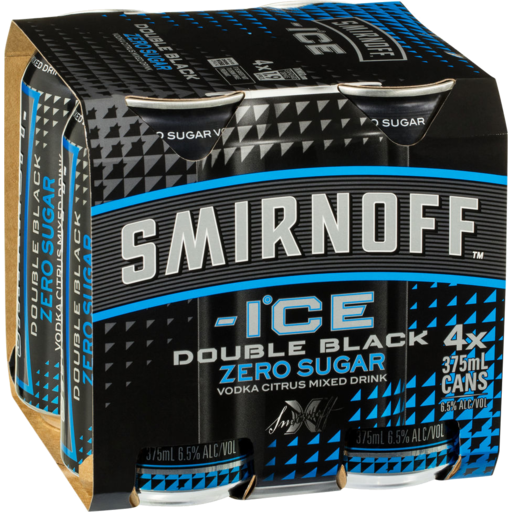 Double Black Zero 375mL 4 Pack