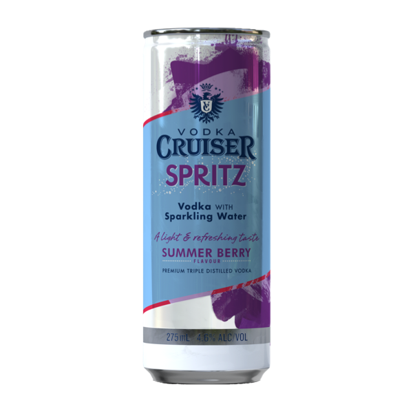 Spritz Summer Berry 275mL 4 Pack