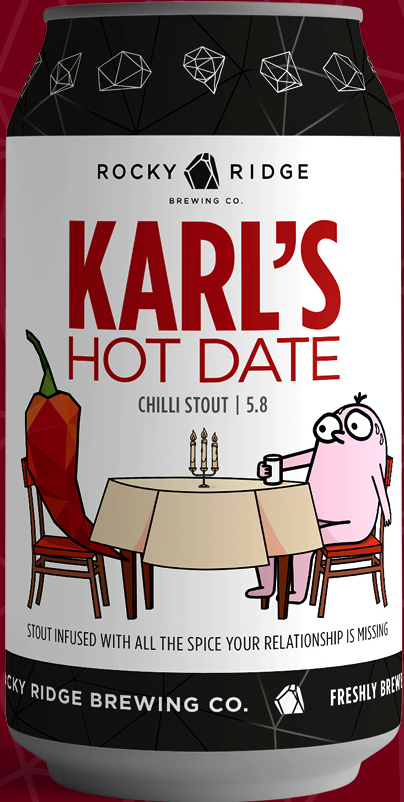 Karl's Hot Date Chilli Stout 375mL