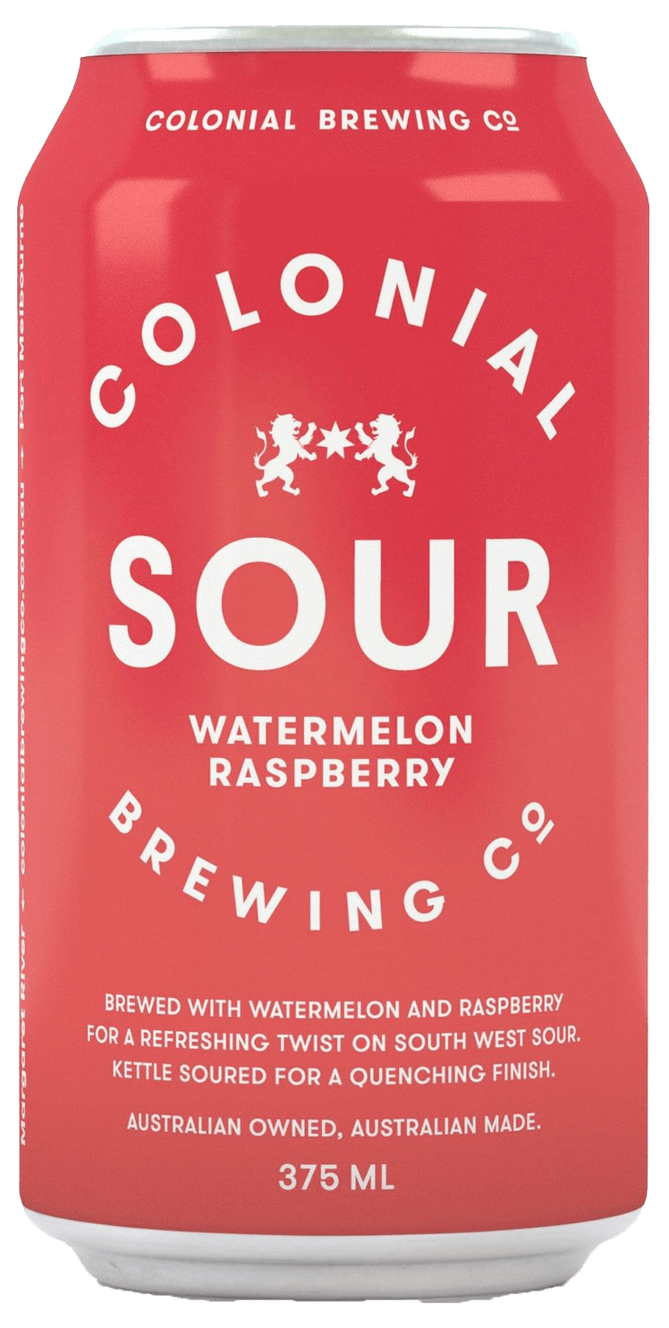Watermelon & Raspberry Sour Can 375mL 24 Pack