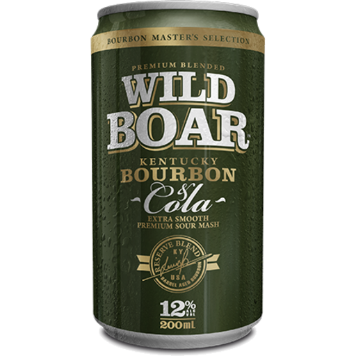 Bourbon & Cola 12% 4 Pack 200mL