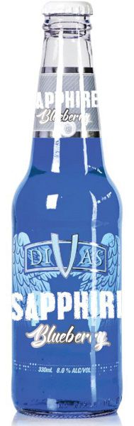 Sapphire Blueberry 8% 330mL 24 Pack Carton