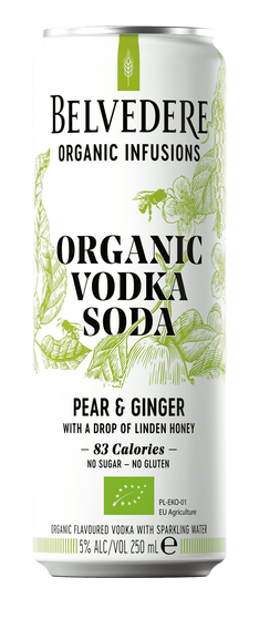 Vodka Soda Pear & Ginger