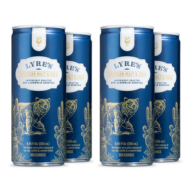 American Malt & Cola 250mL Can 4 Pack